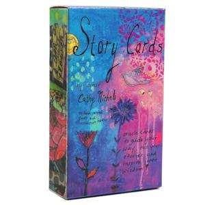 새로운 70pcs 스토리 카드 오라클 신비한 보드 게임 타로 카드 가족 파티를위한 재미있는 섬세한 파티 용품