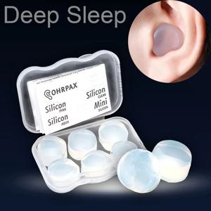 6pcs Shapeable 실리콘 진흙 귀마개 재사용 가능한 소음 방지 귀마개 연구 수면 보조 휴대용 유연한 귀 플러그 안전 보호