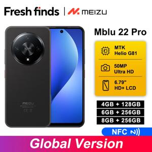 2025 새로운 스마트 폰 Meizu Mblu 22 Pro 글로벌 버전 50MP 메인 카메라 6.79 ''LCD HD 120Hz 5000mAh 배터리 18W 고속 충전
