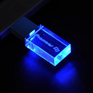 다채로운 LED USB 플래시 드라이브 128GB 고속 쓰기 읽기 메모리 스틱 라이트 파이오니어 DJ 프리미엄 Pendrive 64GB 32GB 16GB 8GB
