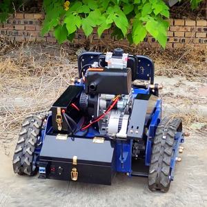 맞춤형 공장 최저가 스마트 무선 휘발유 정원 로봇 회전식 경사 잔디 깎는 기계