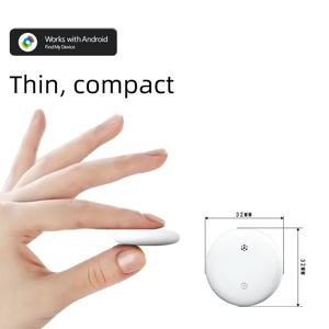 스마트 GPS 트래커 미니 태그 구글 파인드 마이 앱용 분실 방지 알림 장치 안드로이드 위치 추적기 자동차 키 애완동물 어린이 찾기