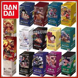 오리지널 반다이 원피스 카드 TCG 트레이딩 게임 OPCG 정통 일본 풀 시리즈 OP01-OP12 보충 가방 오리지널 박스
