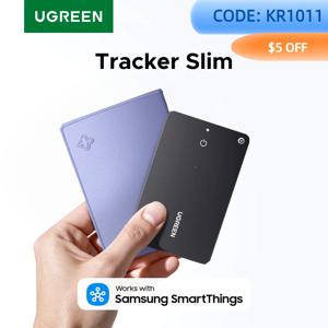 삼성 갤럭시용 UGREEN 블루투스 트래커, 스마트 태그 GPS 위치 추적 장치, 열쇠, 지갑, 수하물, 애완동물 찾기