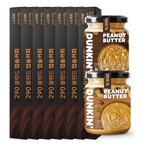 네스프레소 호환 290 커피캡슐 70개 + 던킨 땅콩버터 100% 크런치 1개 + 스무스 1개