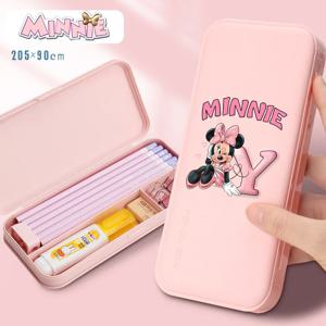 미니 미키 마우스 필통 만화 애니메이션 A-Z 프린트 펜 케이스 여아 패션 문구 신학기 용품 선물