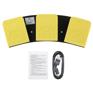 FS2020BT1 트리플 풋 스위치 다기능 맞춤형 풋 페달 USB + BT 듀얼 모드 연결 기계식 스위치 Wide Applicatio