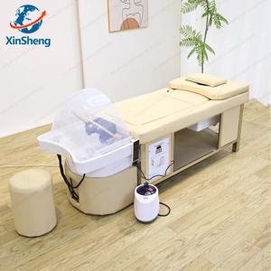 신성 태국 마사지 & 뜸 침대 살롱 샴푸 베드 헤드 스파 소파 헤어 워시 뷰티 케어 침대 이발소 가구