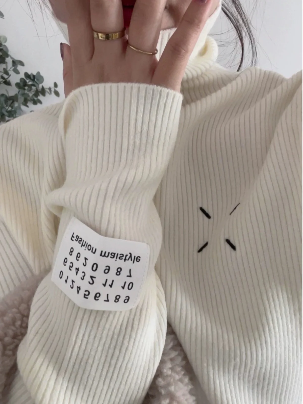 우아한 울 니트 하이 칼라 기본 셔츠 여성용 가을 겨울 패션 스웨터 따뜻함 발산 긴 소매 레귤러 핏