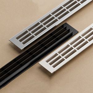 알루미늄 합금 캐비닛 환기구 장식 커버 신발장 메쉬 구멍 커버 하드웨어 액세서리 36x200/300/400m