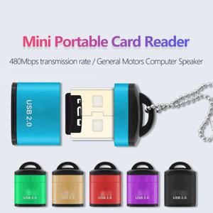 마이크로 SD/TF 카드 리더 USB 2.0 미니 모바일 폰 메모리 카드 리더 고속 USB 어댑터 컴퓨터 노트북 액세서리용