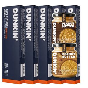 네스프레소 호환 디카페인 100캡슐 + 던킨 땅콩버터 100% 크런치 1개+스무스 1개