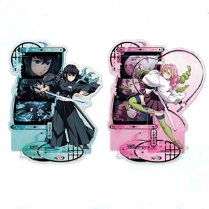 악마 킬러 일본 애니메이션 주변기기 아크릴 스탠드 수집품 책상 장식품 남자친구를 위한 창의적인 생일 선물 소년 장난감