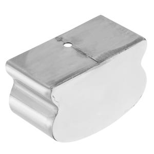 스테인리스 스틸 난간 끝 마개 금속 튜브 보호대 계단 난간 실내외 레일 캡 피팅