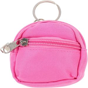 HANABASS 5개 미니어처 학교가방 모델 인형집용 휴대용 천 인형집 액세서리 장식용 미니 백팩 창의적 용도