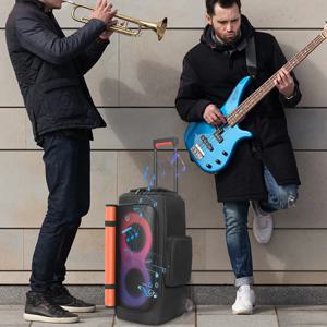 스피커 먼지 커버 방수 패딩 스피커 보호 커버 JBL PARTYBOX 310/320용 접이식 양면 스피커 보관 가방