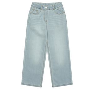 주니어 키즈 블루 와이드 데님 팬츠 아동 여름 청바지 SJZ303FJPT42_DG