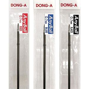 동아 애니볼 리필심 0.7mm 12개입 2개 동아연필 애니볼 네임펜 사인펜 유성매직 리필심 샤프