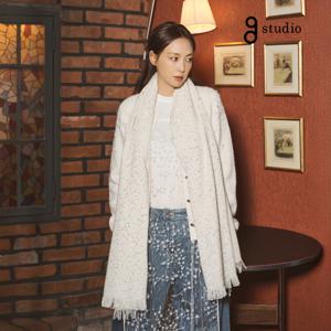 [지스튜디오]25FW 울캐시미어 스팽글 머플러