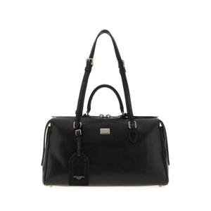 여성 블랙 Vittoria 가죽 토트백 BB7844AW118 80999