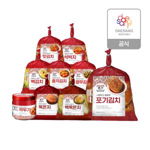 포기김치 4kg + 별미김치(900g/850g/750g) 골라담기