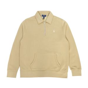 키즈 반집업 기모 맨투맨 323952467002 KHAKI (성인착용가능)
