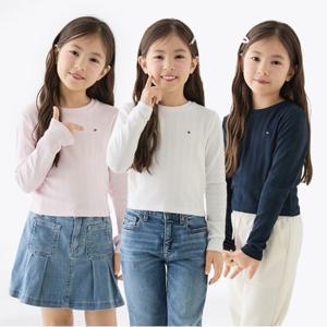 타미힐피거 포인텔 롱 슬리브 탑 3종 택1 (T42F6KKO180GT1)