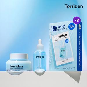 [3종구성] 다이브인 저분자 히알루론산 마스크30매+수딩크림100ml+세럼50ml(+멀티패드 10매입 선물)