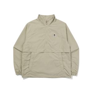 모노크롬 서플렉스 스탠넥 아노락 자켓 BEIGE