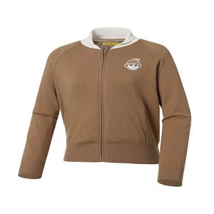 여성 WG 멀티 컬러 로고 블루종 스웨터 WWW22K73E3