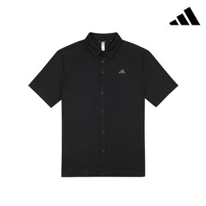 ADIDAS GOLF 25SS 쿨맥스 컴포트 셔츠 남성 블랙