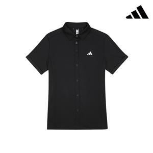 ADIDAS GOLF 25SS 쿨맥스 컴포트 셔츠 여성 블랙