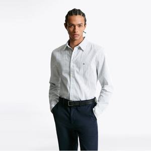 [Regular fit] 헤어라인 포플린 셔츠 (T12F7WSH100MT10FA)