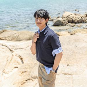 [Regular fit] 헤어라인 포플린 셔츠 (T12F7WSH100MT10A4)