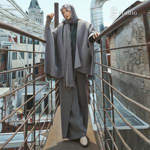 지스튜디오 25FW 윈터 울블렌드 스커트 팬츠