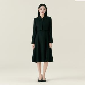 카라 자켓형 롱원피스 RMOWF49S13