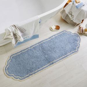 라피니라 프렌치 웨이브 면 주방매트 SKYBLUE 40x120