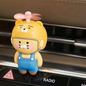 카카오프렌즈 날아라 고고싱 춘식이 차량용방향제 송풍구형