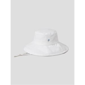 (BE438BL051) (BE438BL051)나일론 혼방 솔리드 버킷햇  화이트