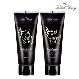 쇼킹필링젤 120ml 2개 스페셜 에디션 저자극 얼굴각질 노폐물 블랙헤드제거 스크럽