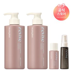 [CJ단독]리바이브 단백질 샴푸 500ml x2 [사은]노워시트리트먼트데미지리페어32ml+단백질샴푸32ml