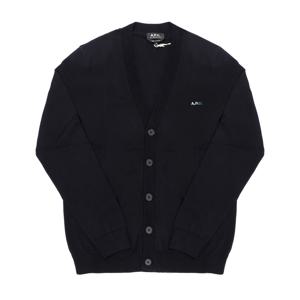 아페쎄 COEZJ H22315 IAK DARK NAVY JAMIE 제이미 크레이프 브이넥 남성 가디건