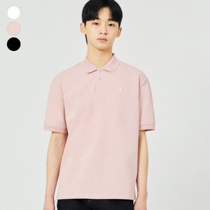 [ON] 남성 세미오버핏 카라 반팔티 NP2KE411