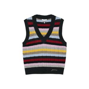 가니 여성 울 믹스 니트 베스트 멀티컬러 K2286-999