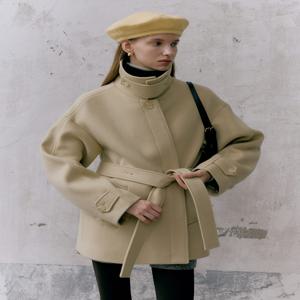 [모우트] WOOL HALF COAT_butter begie [MO23WCT005A]