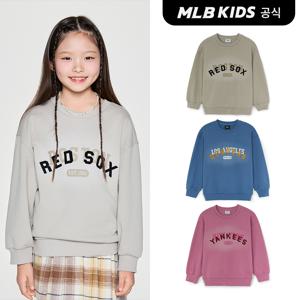 [MLB 키즈] (공식) 스트릿 베이직 그림자 레터링 맨투맨 (3color)