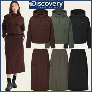 디스커버리 25FW 여성 우븐 아노락/스커트 트레이닝세트 DWTR45054,DWTP45054 CJDTT
