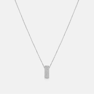 첼토 화이트 모이사나이트 목걸이 A253SN1452WPH