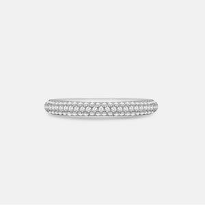 첼토 화이트 모이사나이트 반지 A253SR3453WPH