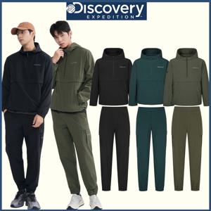 디스커버리 남성 우븐 아노락/조거팬츠 트레이닝세트 DMTR35054,DMTP33054 CJDTT